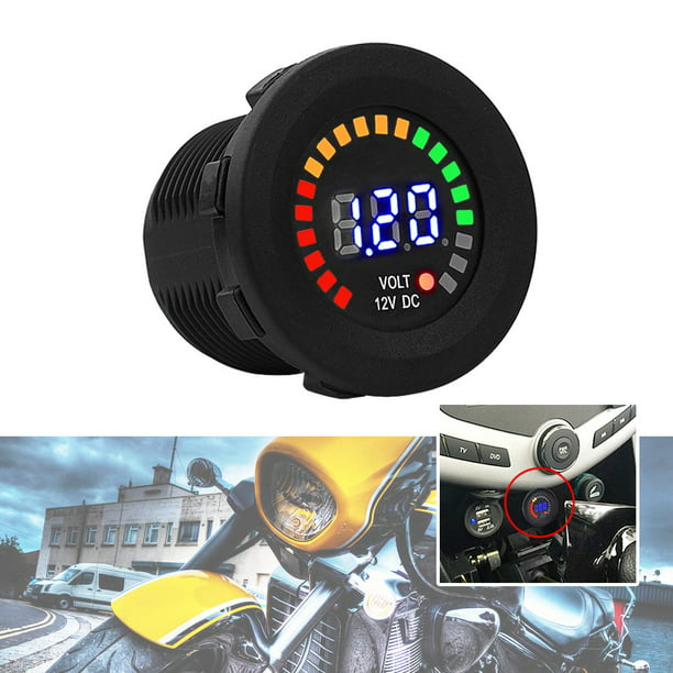 Details about   5-48V Voltage Meter Car /Marine/Motorcycle LED Digital Voltmeter Battery Gauge
